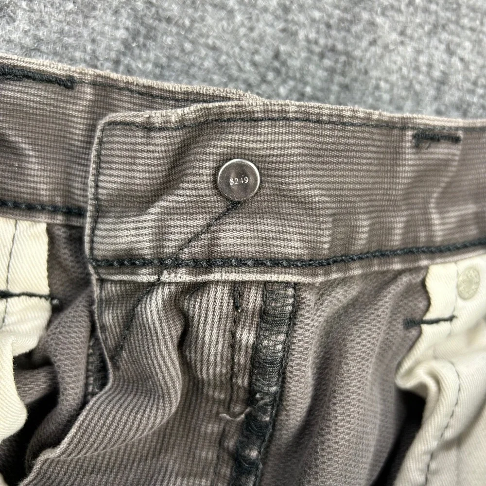 Levi's 513 Corduroy Jeans Mens 30x32 Gray Slim‎ Straight Fit Pants